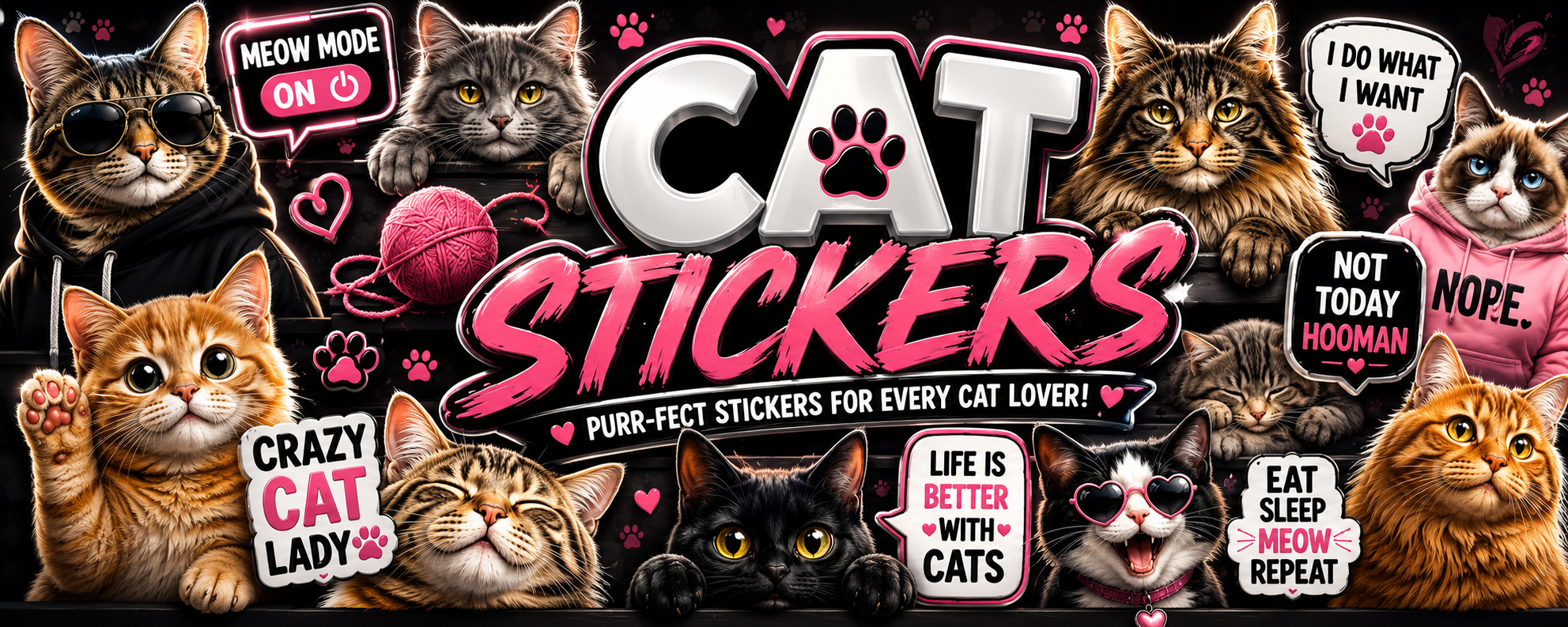 Cat Stickers