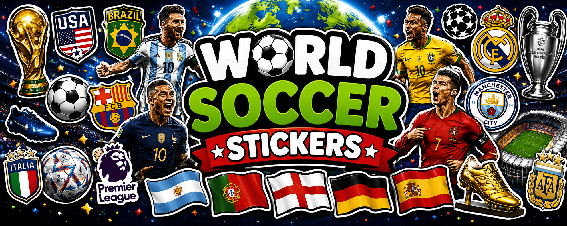 World Soccer Stickers