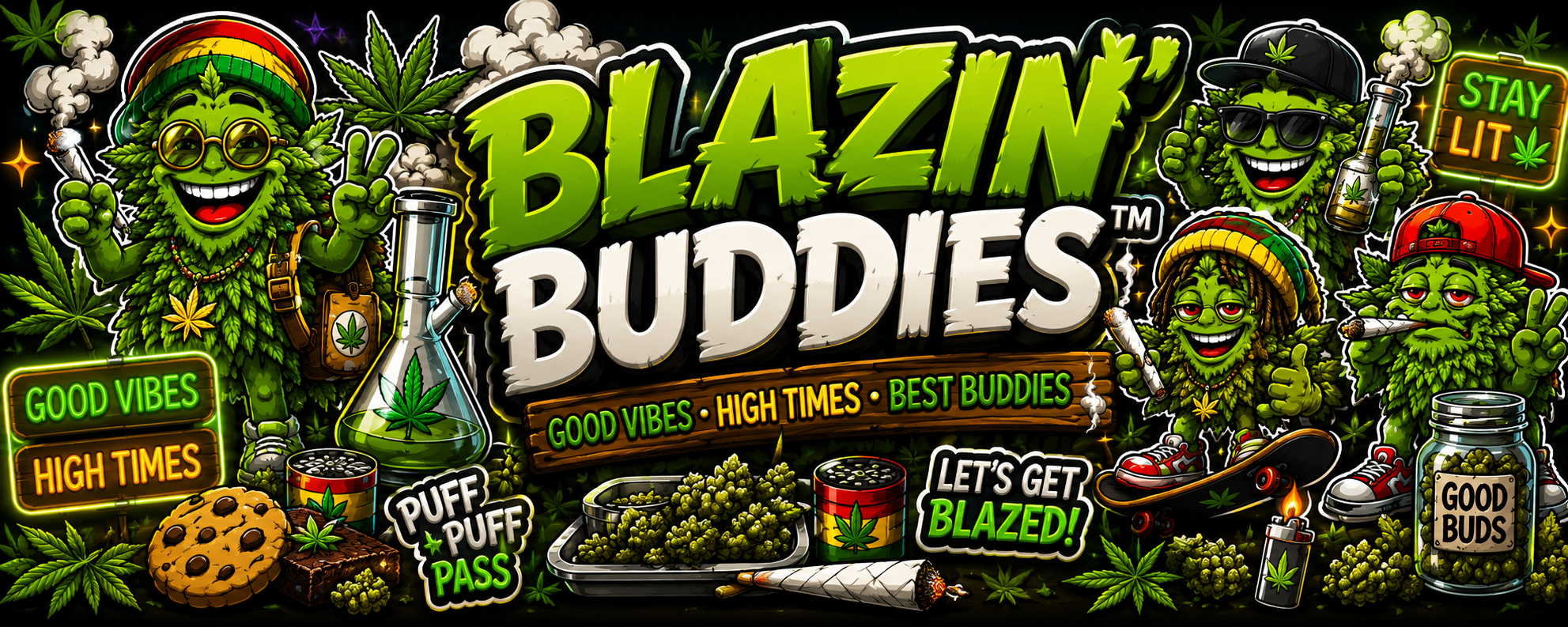Blazin’ Buddies™️