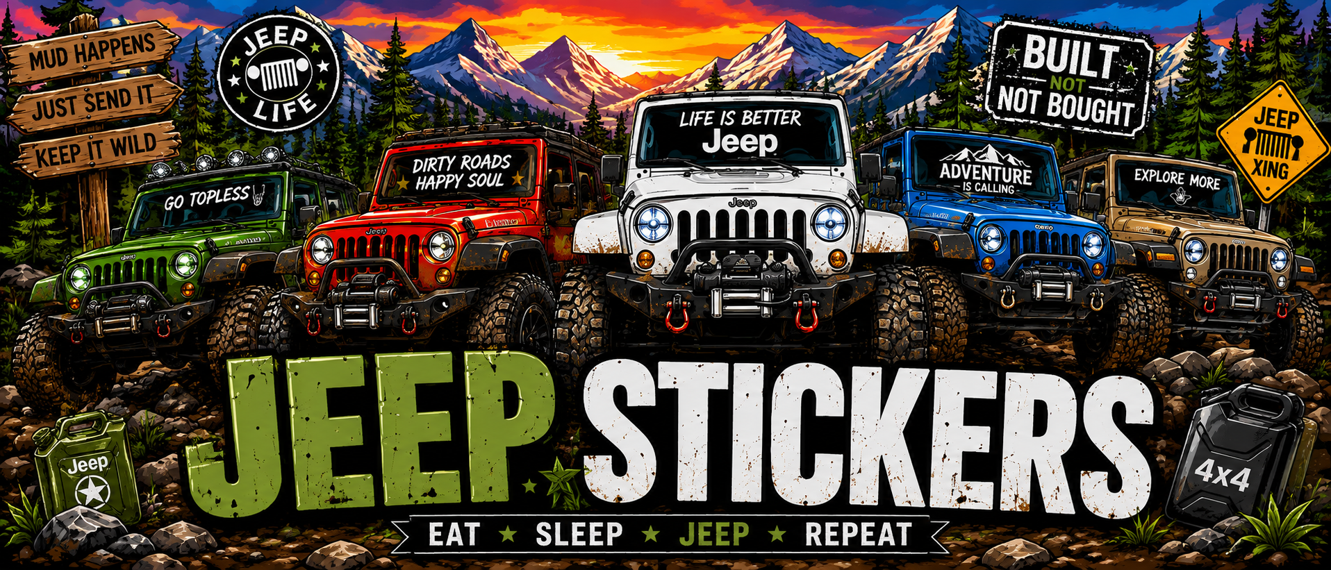 Jeep Stickers
