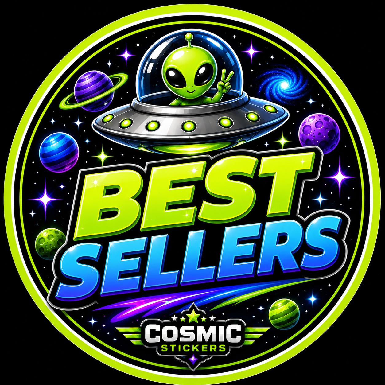 Cosmic Stickers Best Sellers collection