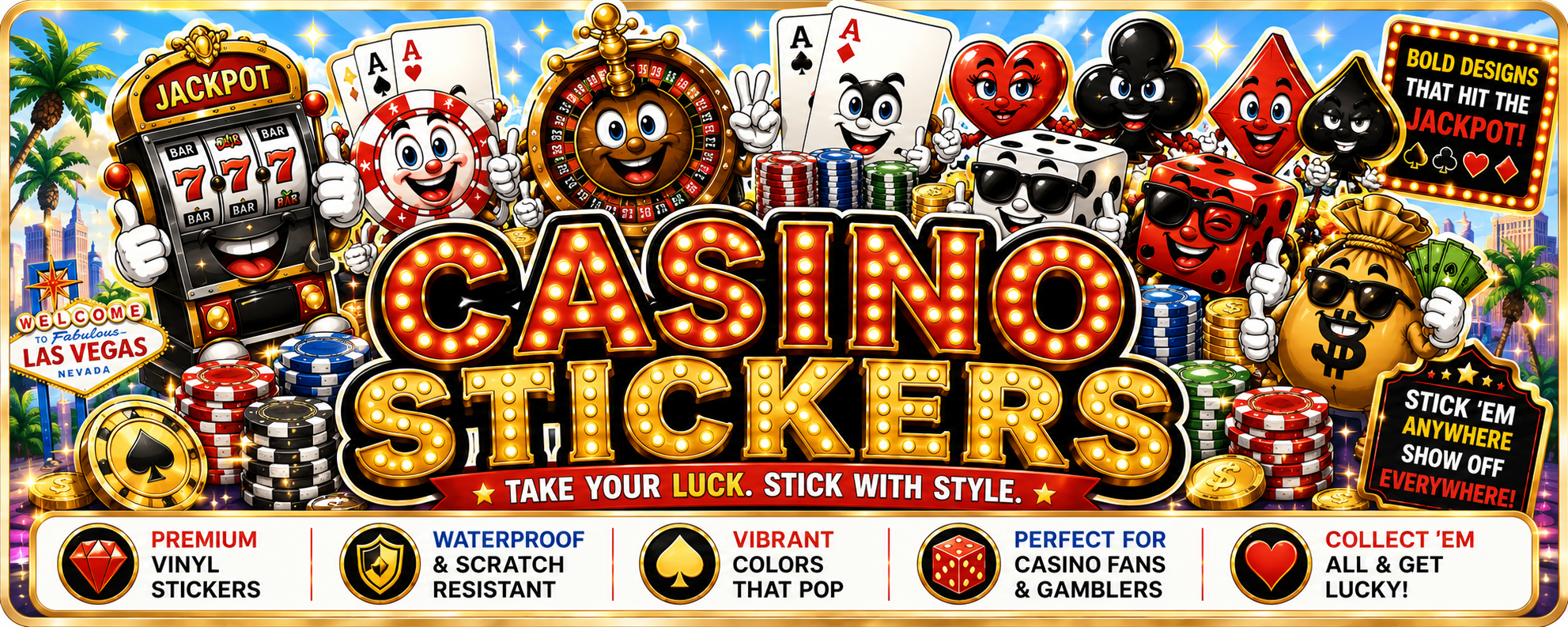 Casino Stickers