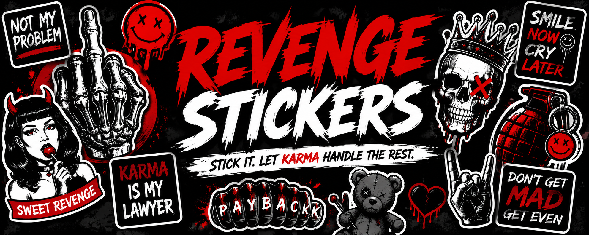 Revenge Stickers