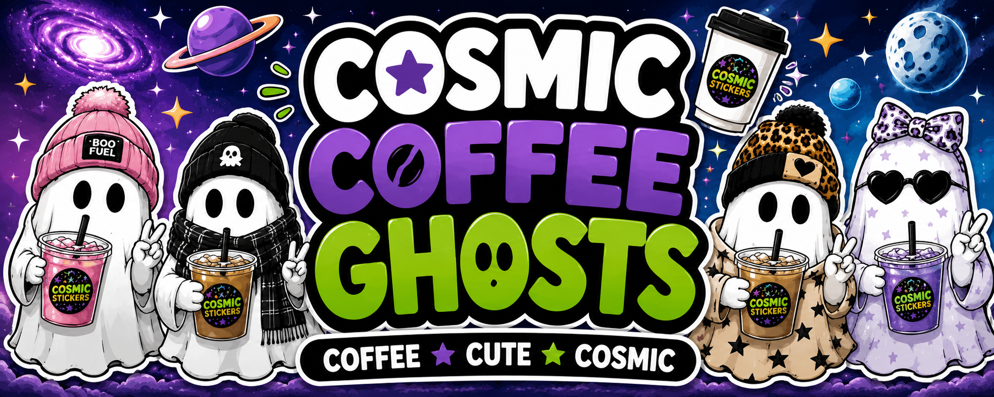 Cosmic Coffee Ghosts