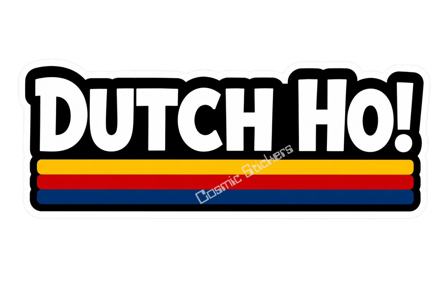 Fan-Made Dutch Sayings - Dutch Ho! Vinyl Sticker