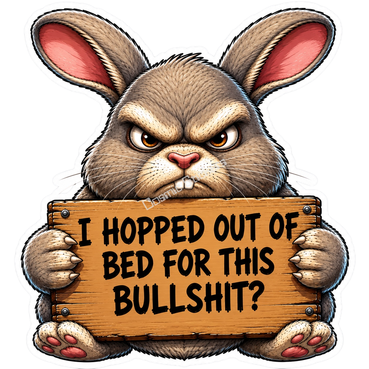 Rabbit with an Attitude