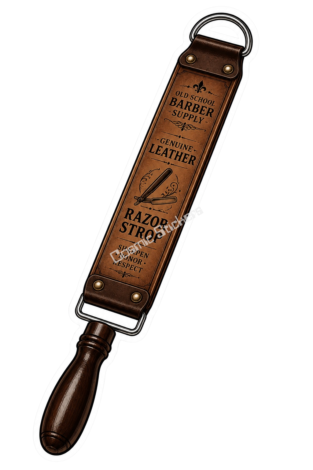 Barber Collection (Old School Edition) Leather Razor Strop