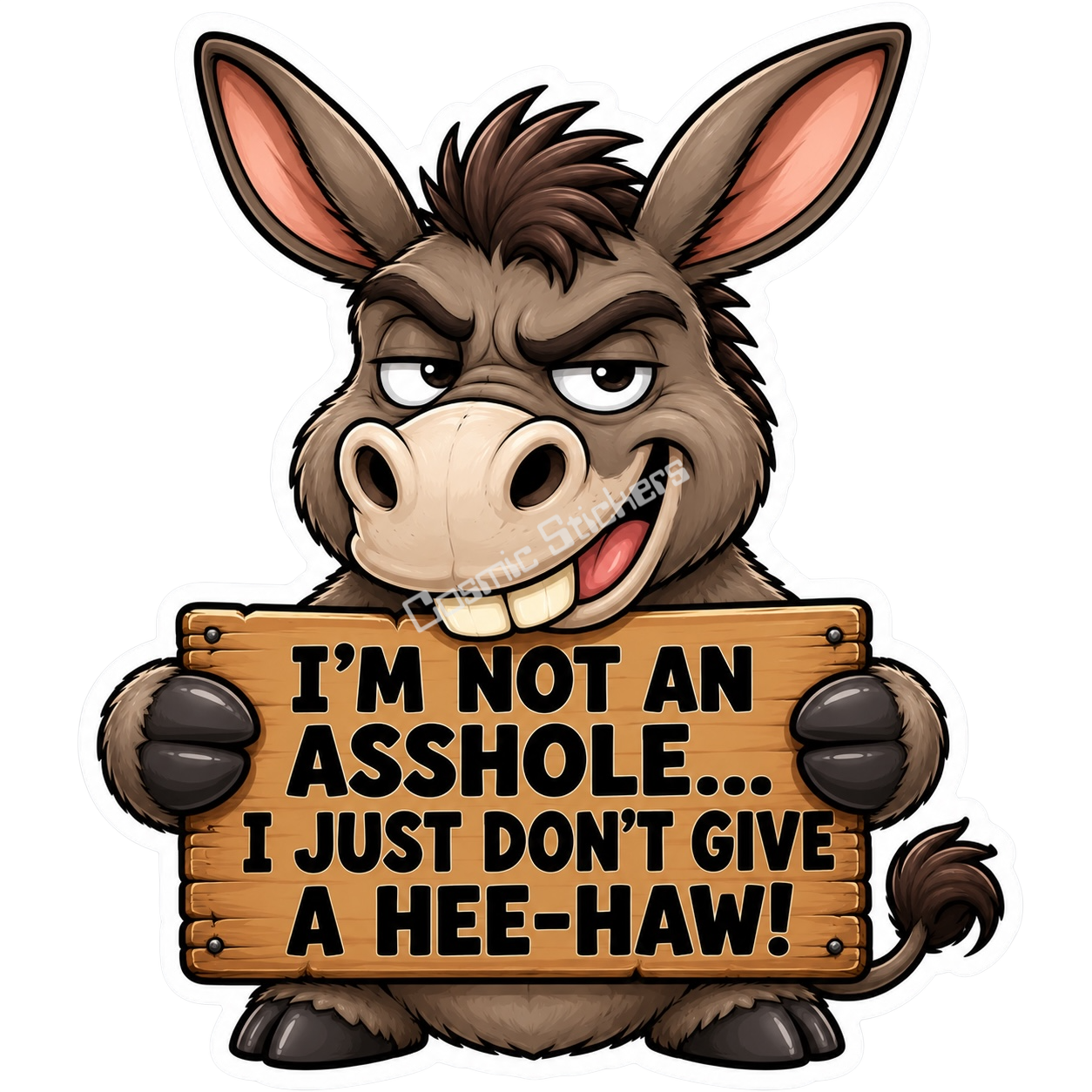 Donkey with an Attitude