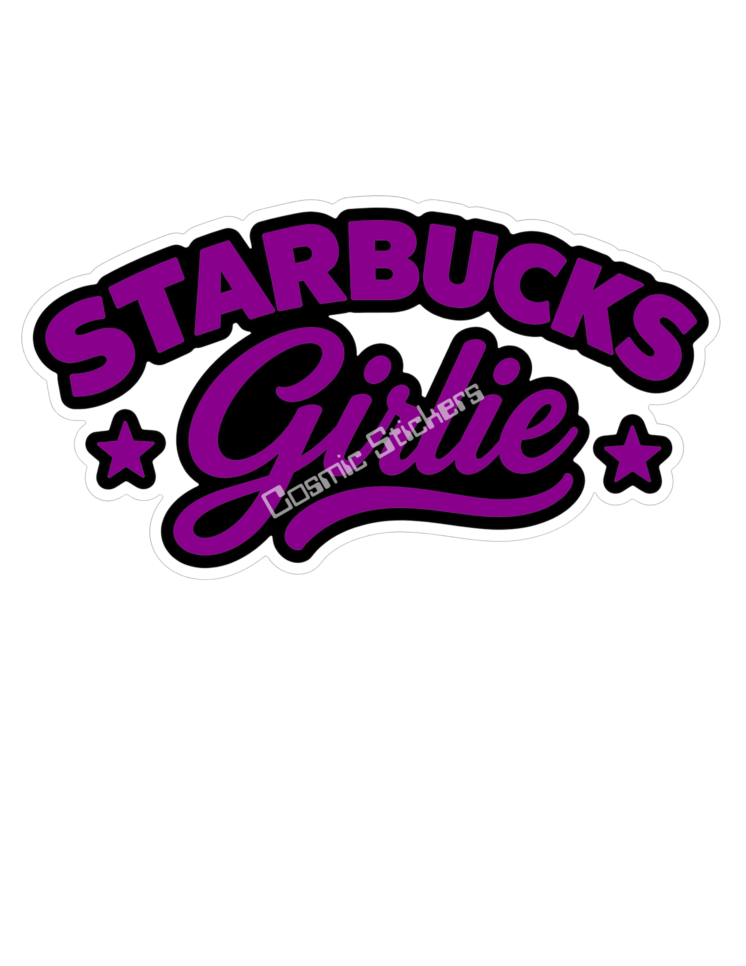 Starbucks Girlie - Purple