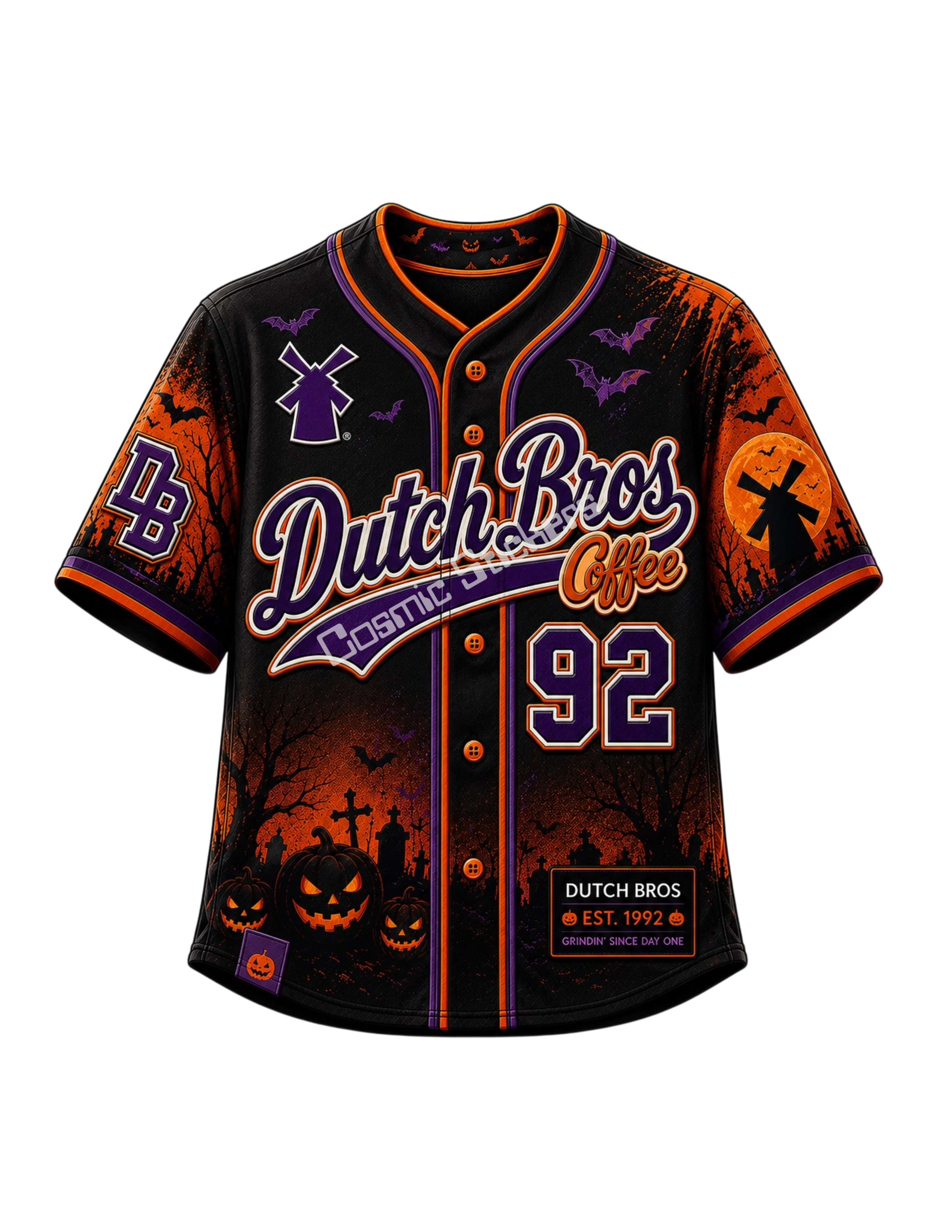 Dutch Bros Jersey Sticker #6