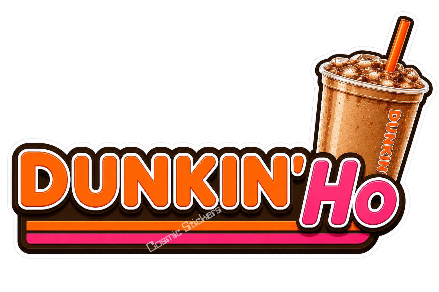 Dunkin’ - Dunkin’ Ho w/ Iced Coffee