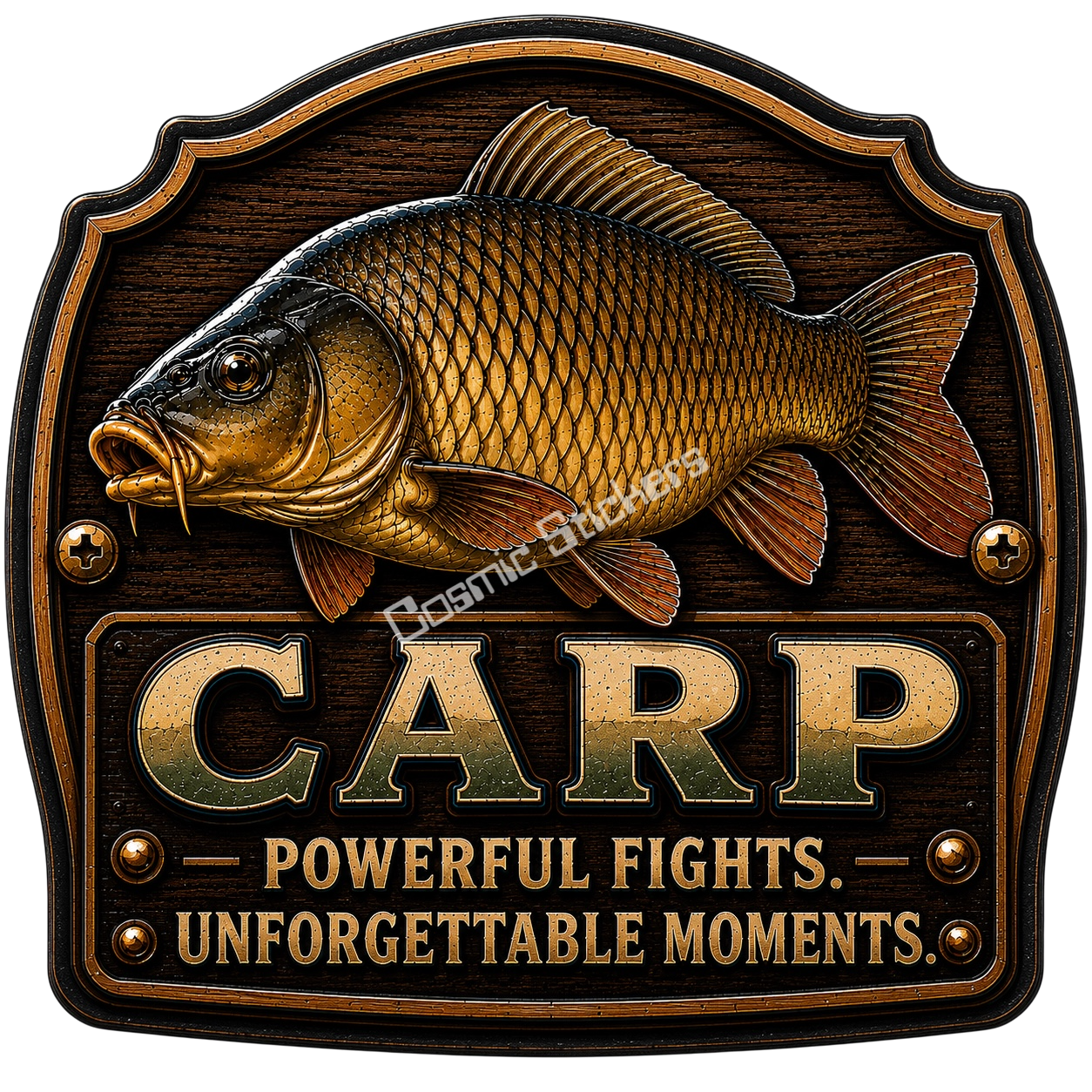 Carp – Trophy Fish Sticker