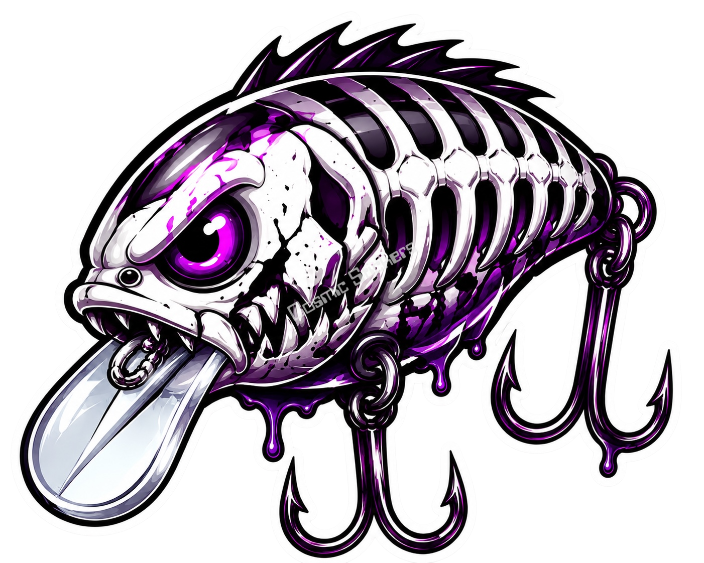 Strike Beasts™️ •Cyclone• Fishing Lure Sticker