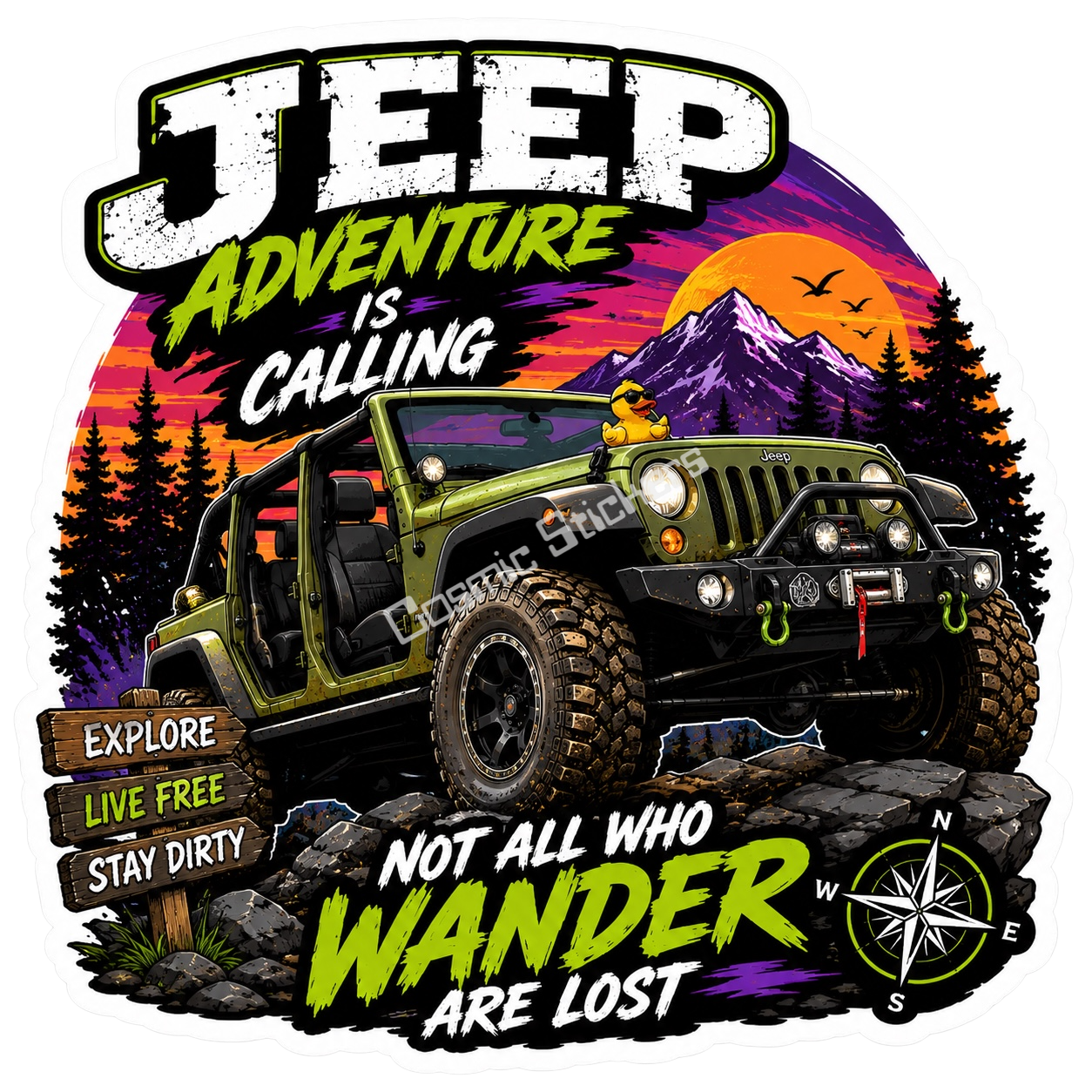 Jeep Collection- Adventure Is Calling