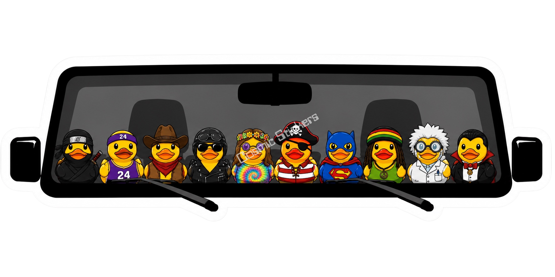 Jeep Rubber Ducks - Lineup #1
