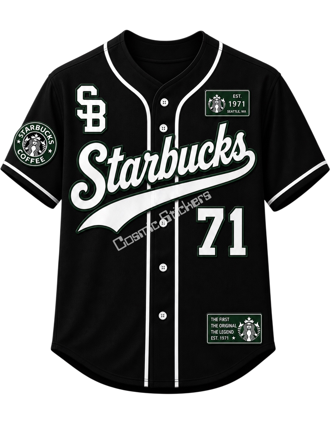 Starbucks Jersey #12