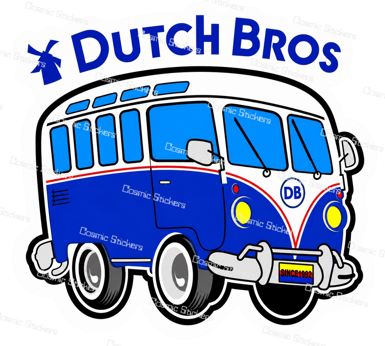 Dutch Bros Van | Dutch Bros Inspired Fan-Made Sticker