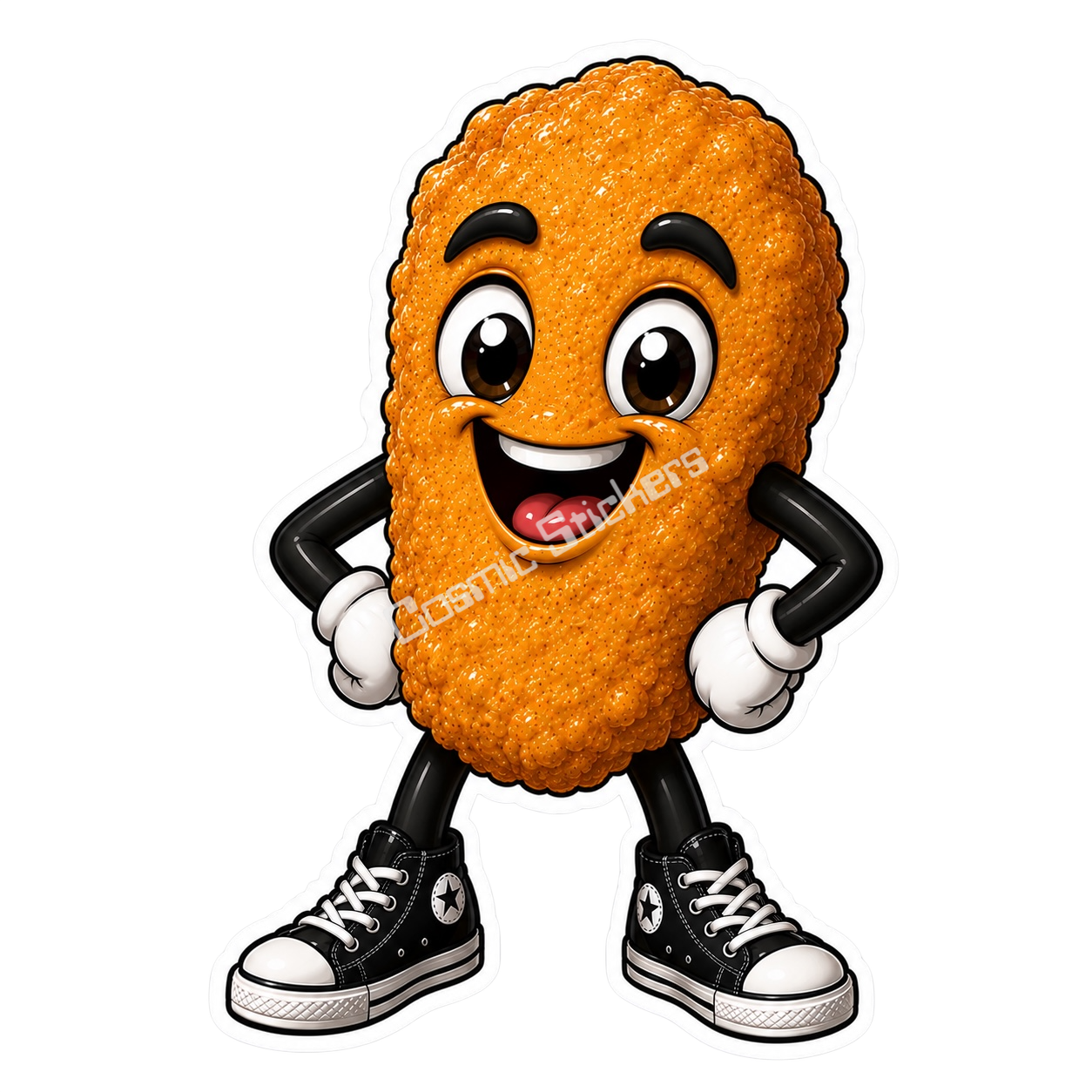 Cosmic Stickers - Chicken Nugget