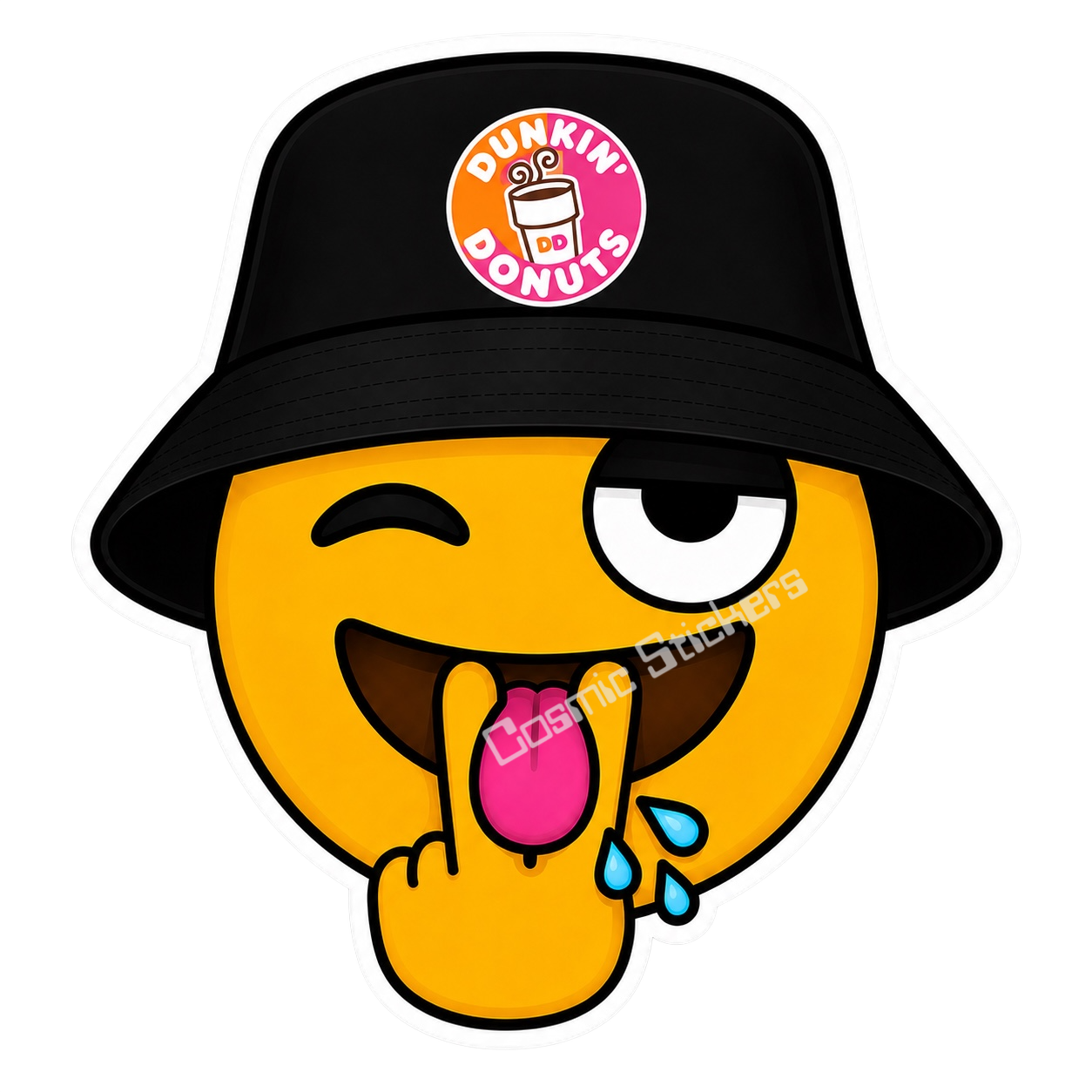 Dunkin’ - Emoji w/ Tongue