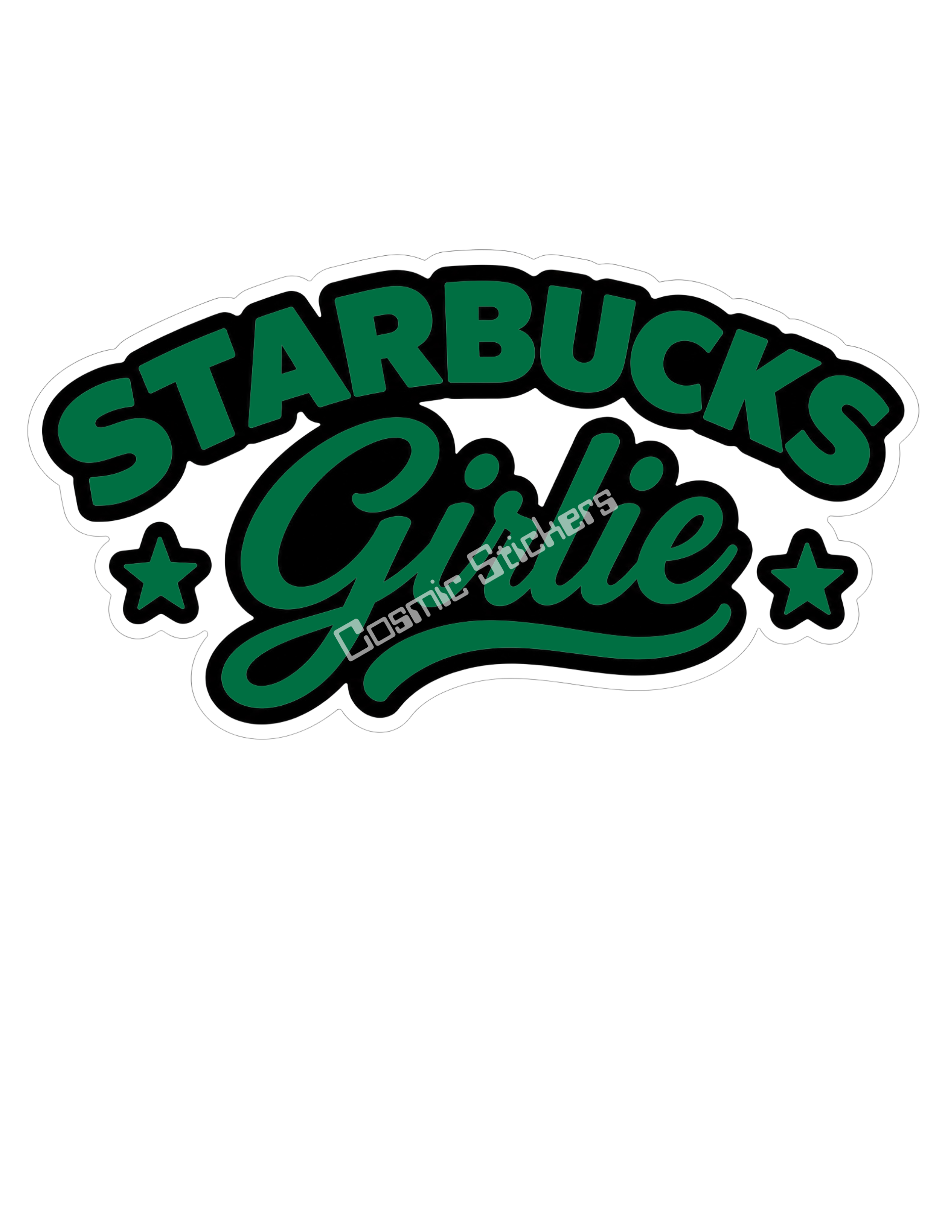 Starbucks Girlie - Green