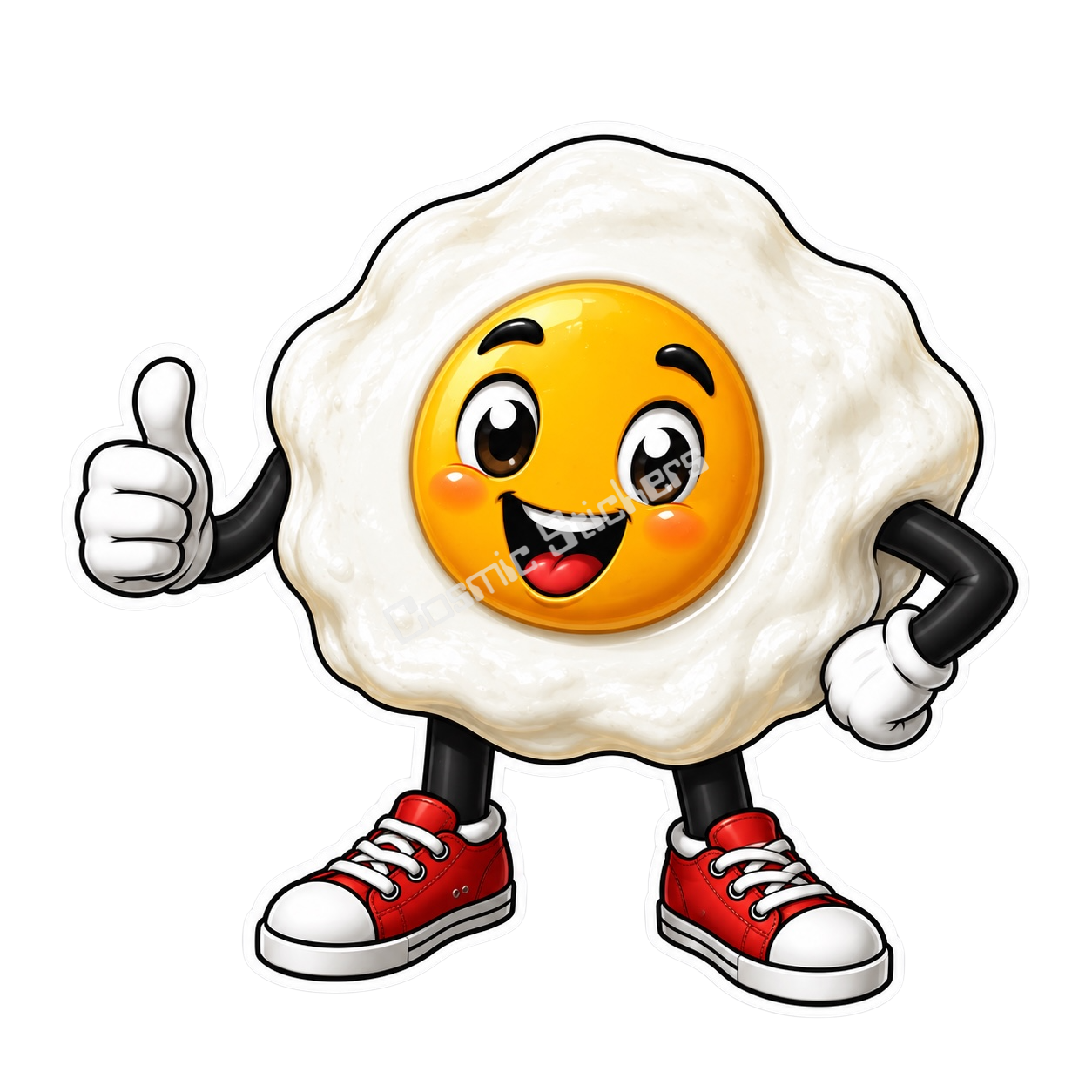 Cosmic Stickers - Sunny-Side Up, Egg