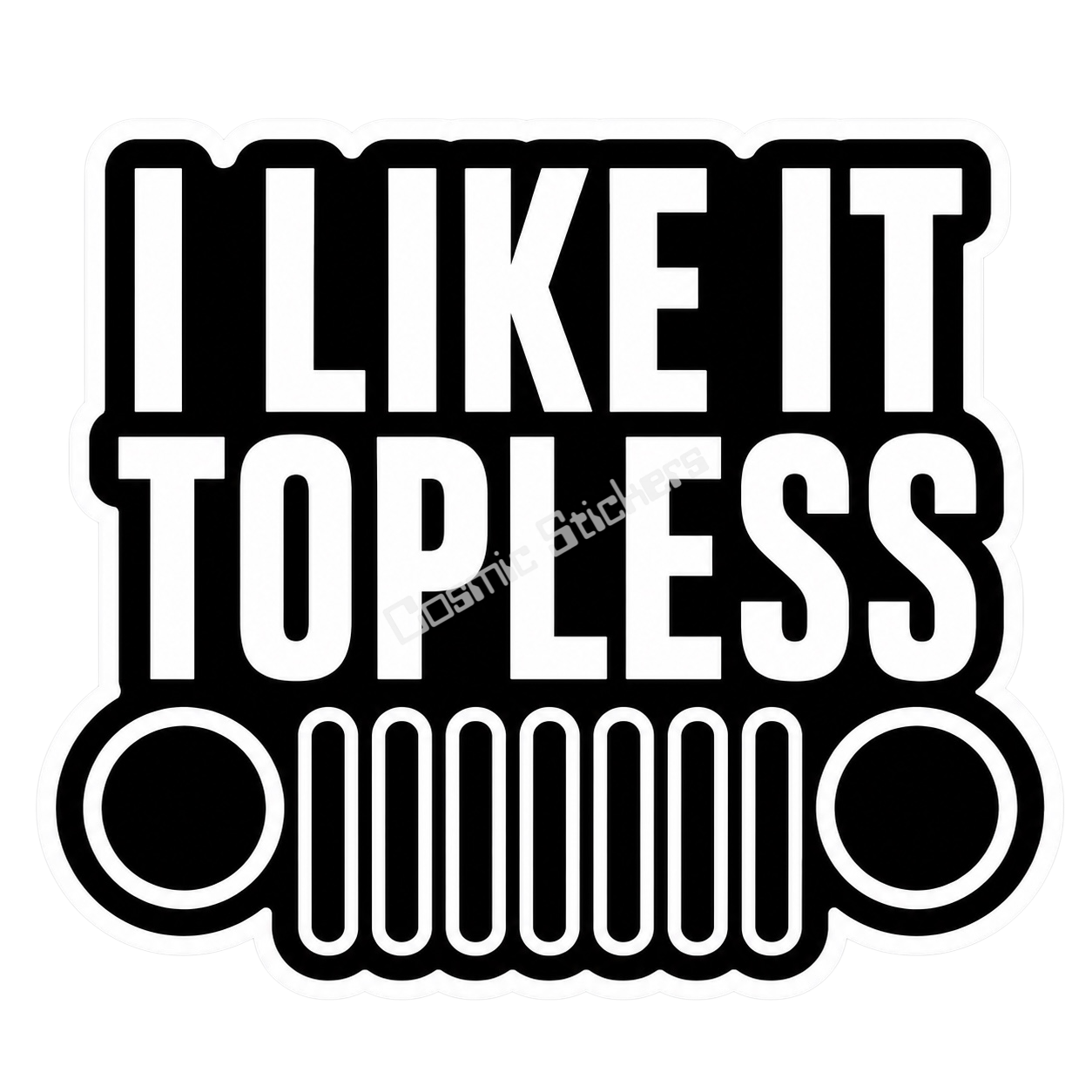 Jeep Collection- I Like It Topless (Black)