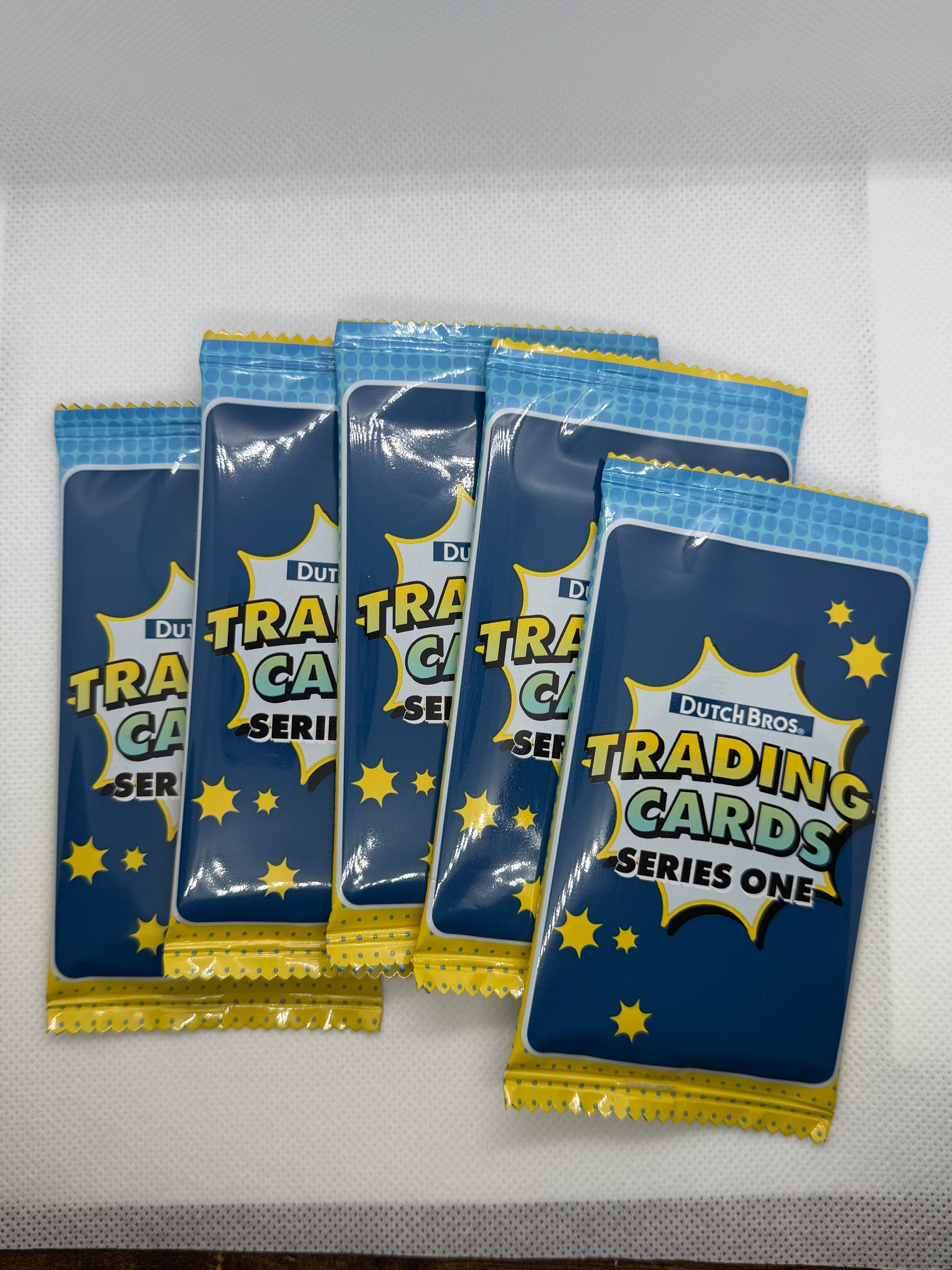 Dutch Bros Sticker Drop - August 5, 2026 - Dutch Bros Trading Cards Series One #DBTC Series - FIVE PACKS