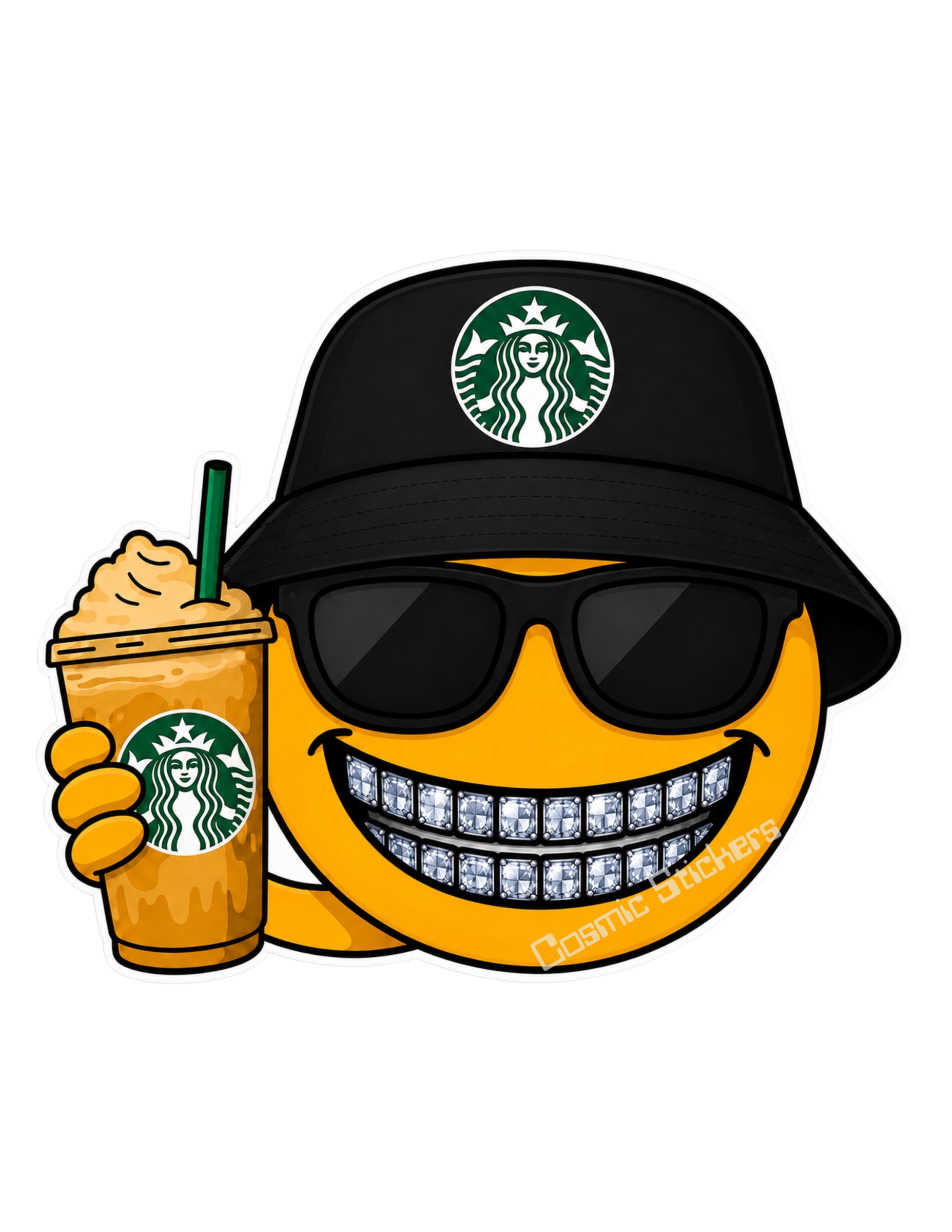 Starbucks - Emoji w/ Iced Coffee