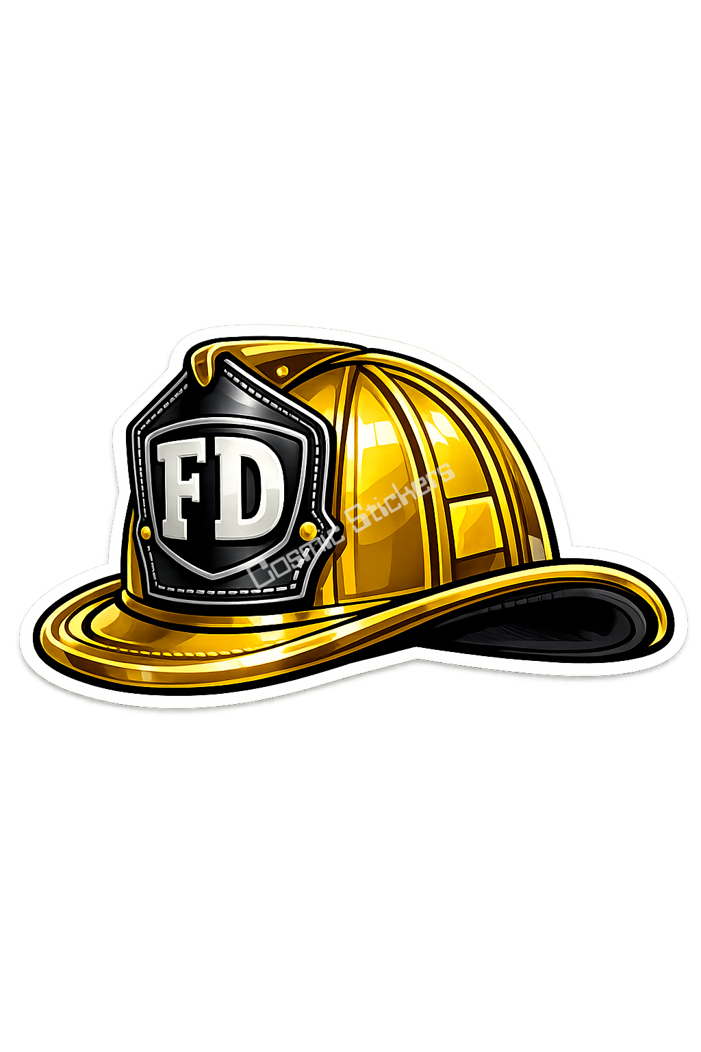 Fire Department Helmet (Yellow)