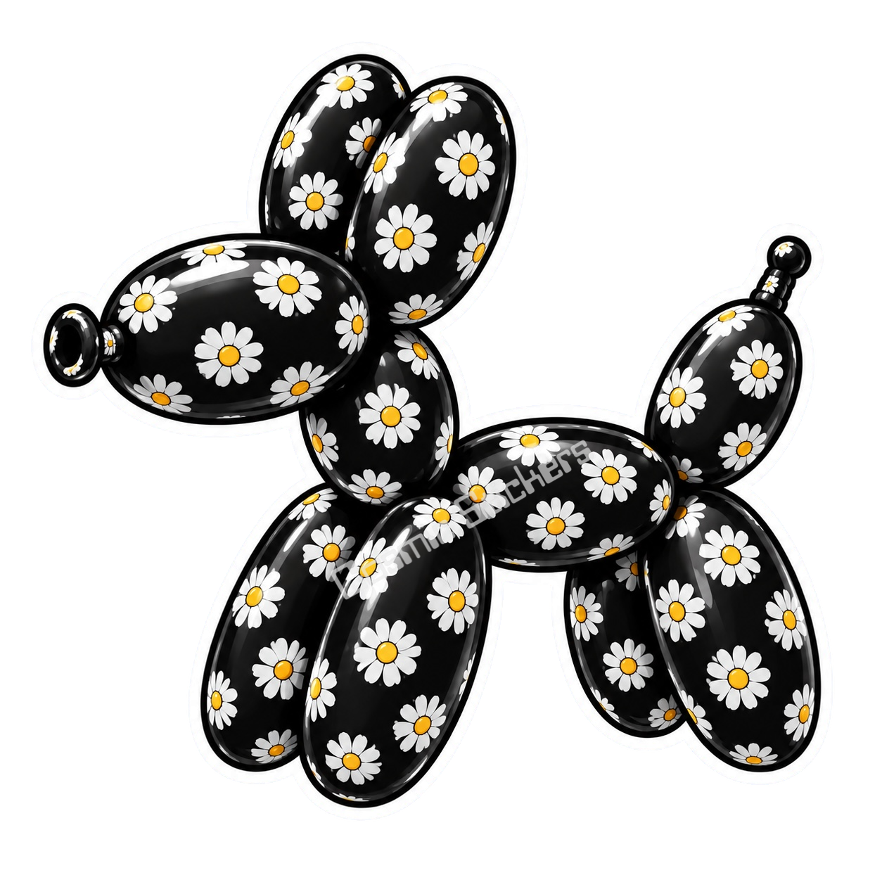 Balloon Animal Stickers - Daisy Print