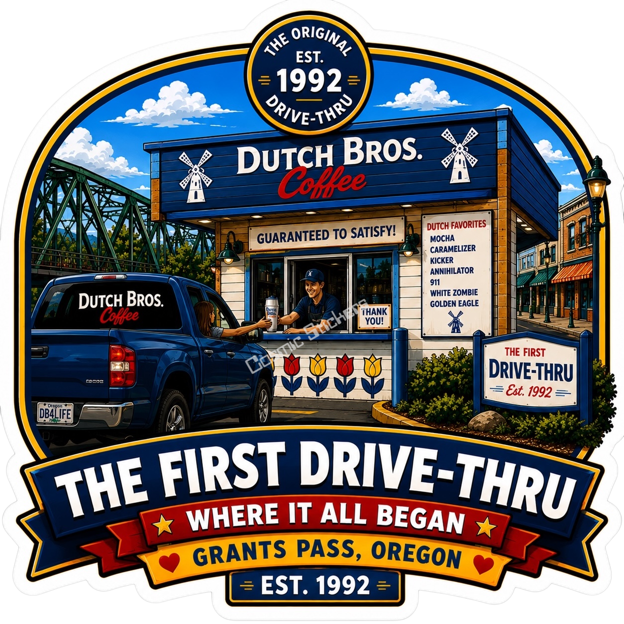 Dutch Bros Coffee History- The First Drive-through