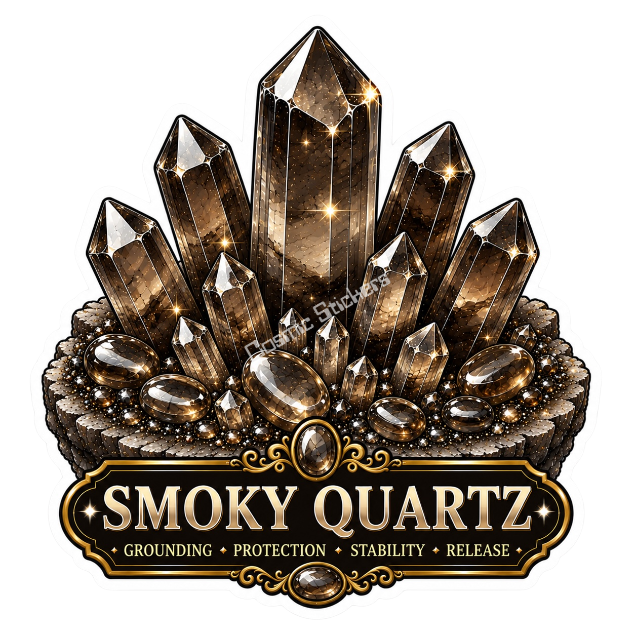 Crystal Meanings Collection - Smoky Quartz