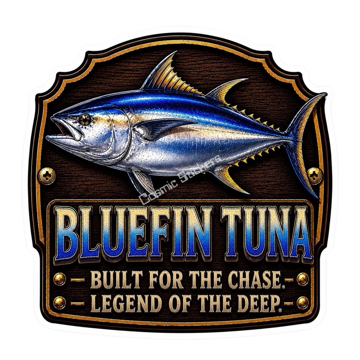 Bluefin Tuna – Trophy Fish Sticker