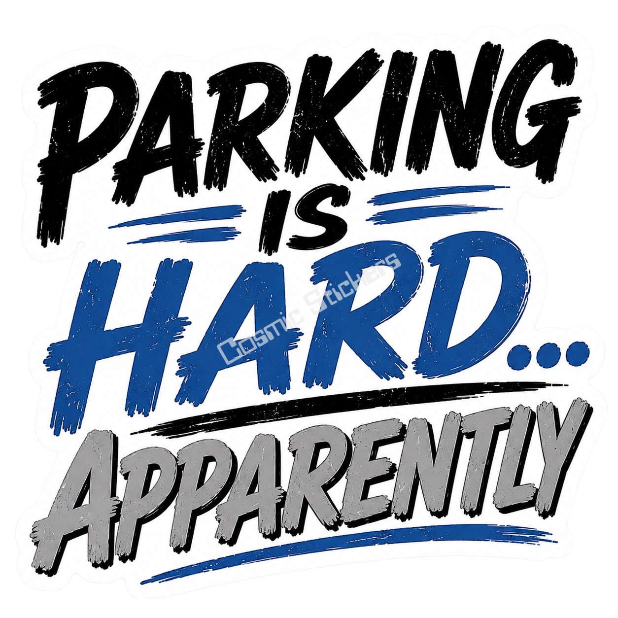 Revenge Stickers - Parking Is Hard
