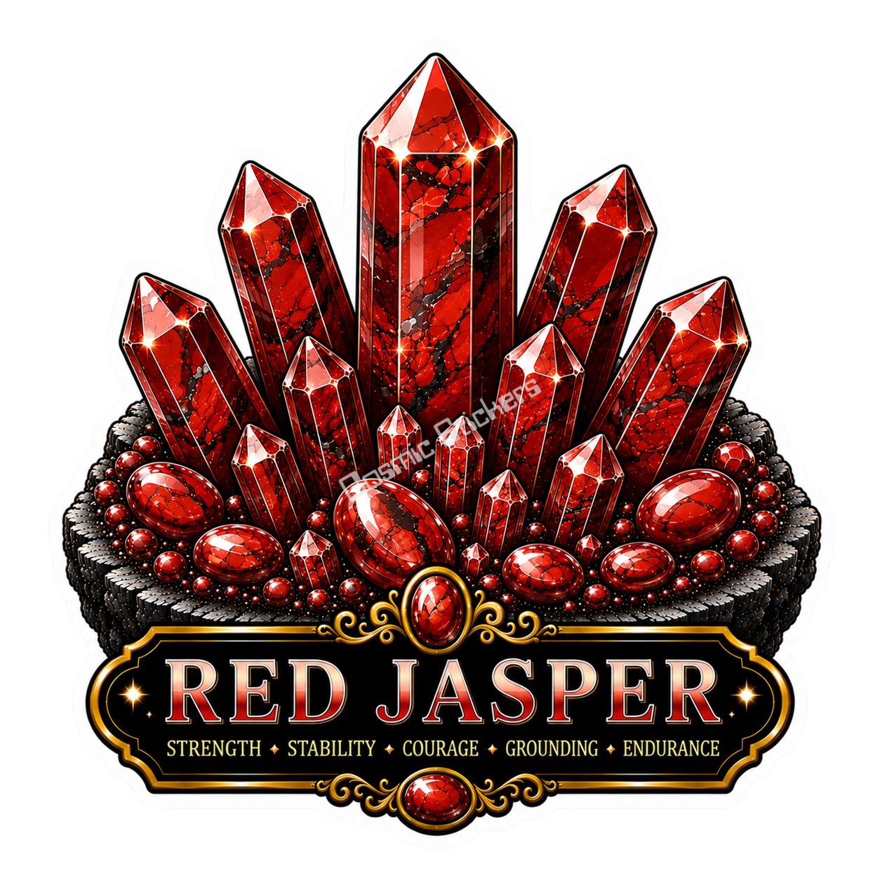 Crystal Meanings Collection - Red Jasper