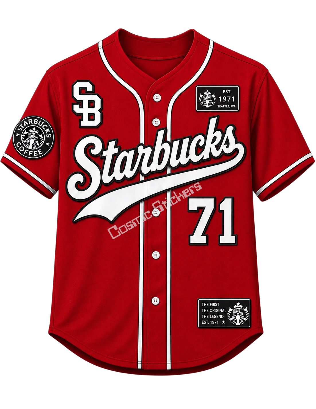 Starbucks Jersey #13