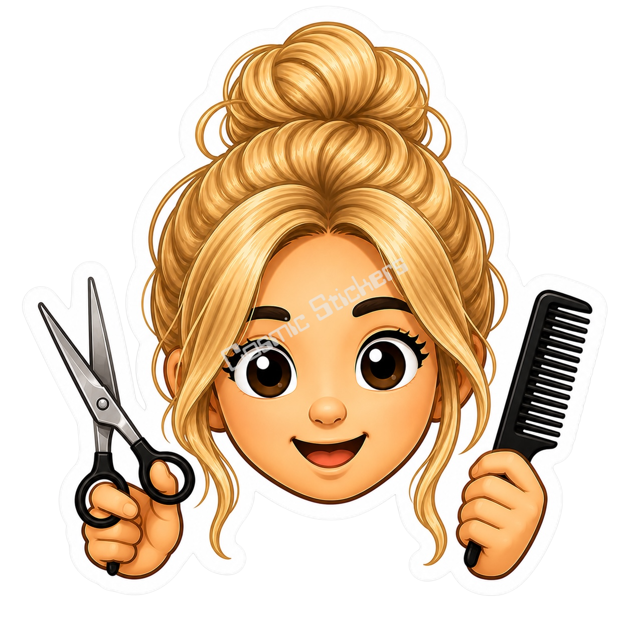 Cosmic Emoji - Blonde Stylist