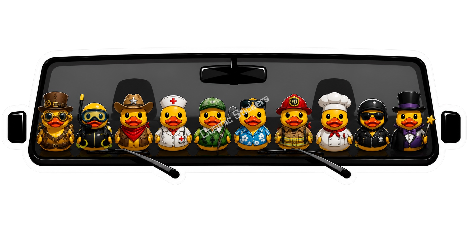 Jeep Rubber Ducks - Lineup #11