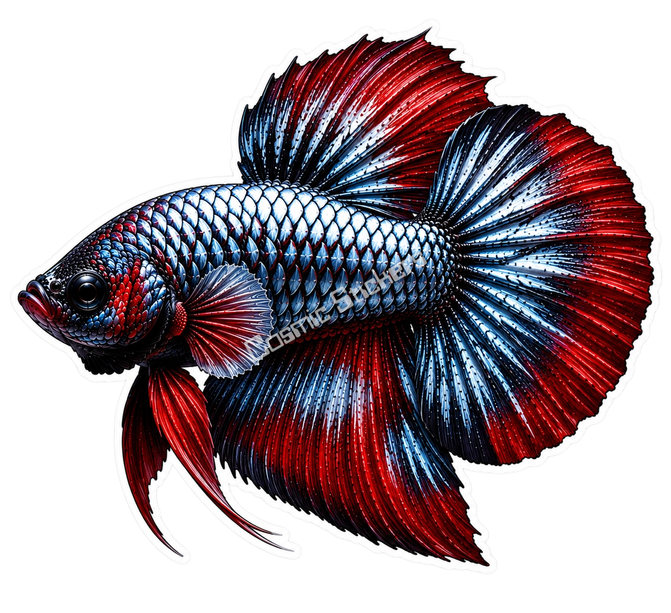 Aquarium Fish - Dragon Scale Betta