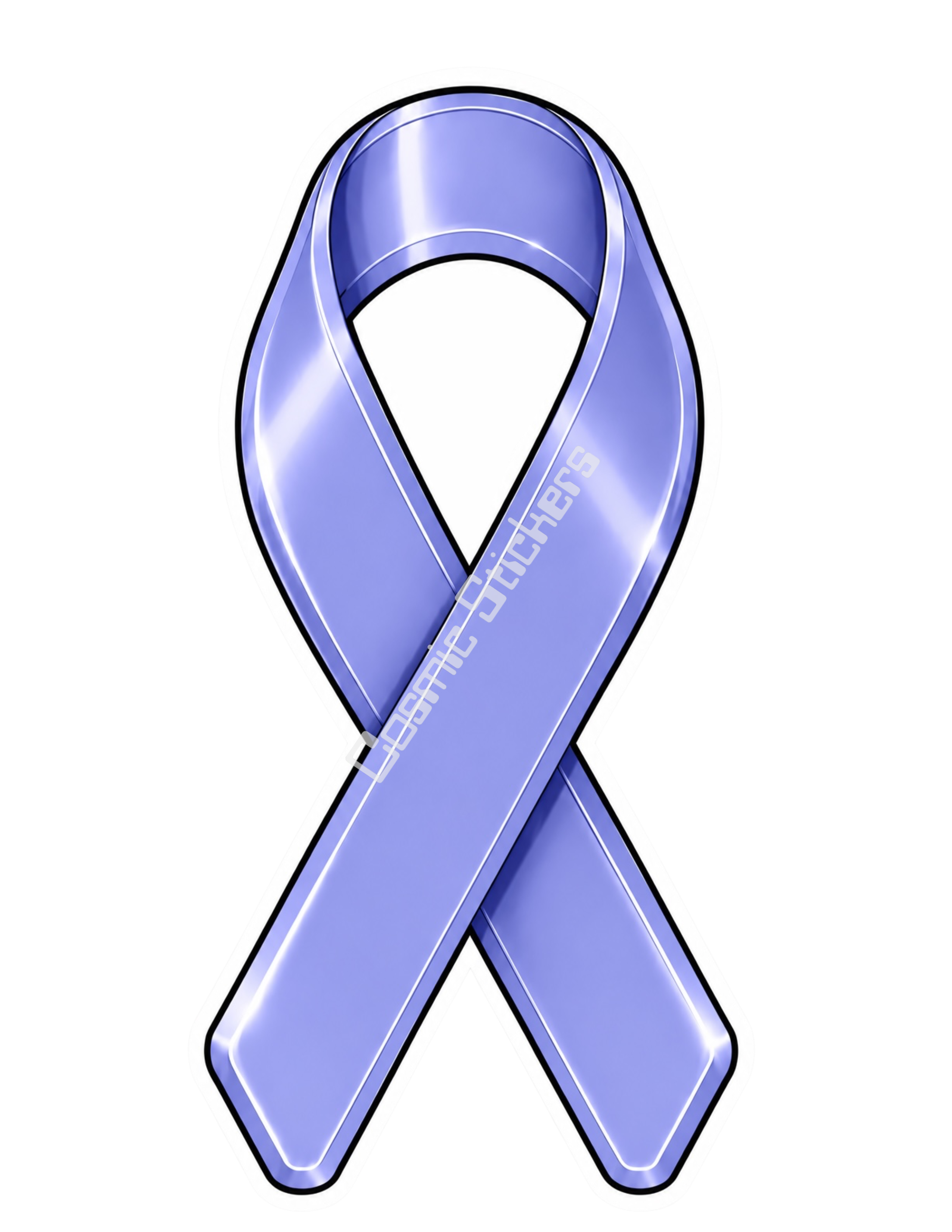 Awareness Ribbon Stickers - Stomach Cancer