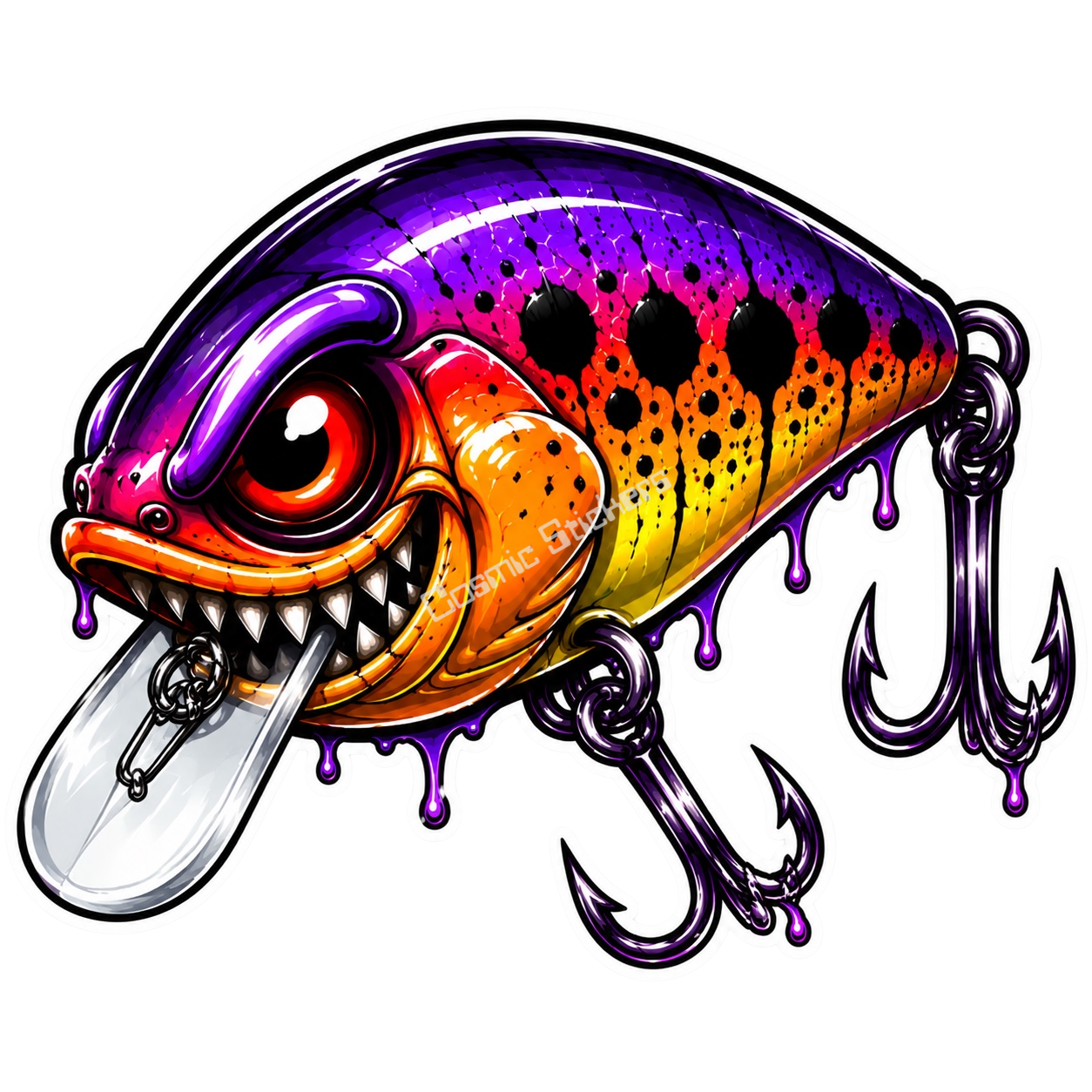 Strike Beasts™️ •Havoc• Fishing Lure Sticker