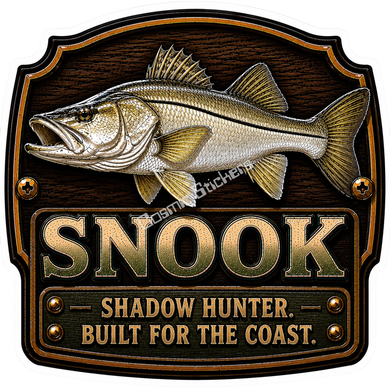Snook – Trophy Fish Sticker