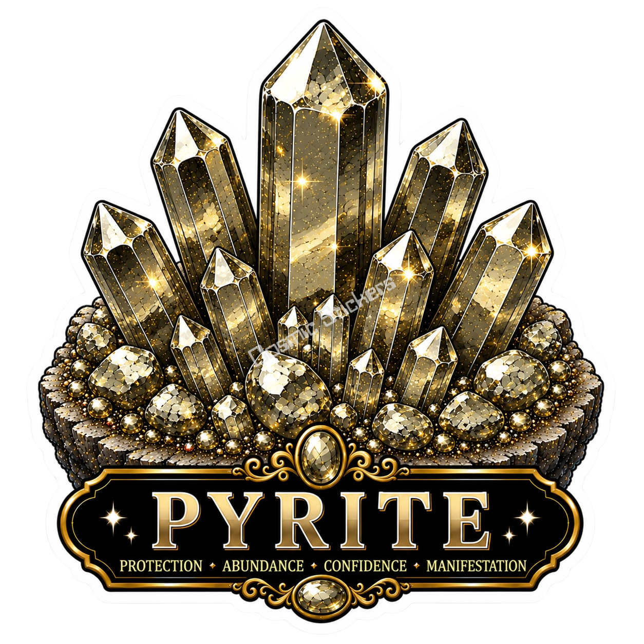 Crystal Meanings Collection - Pyrite