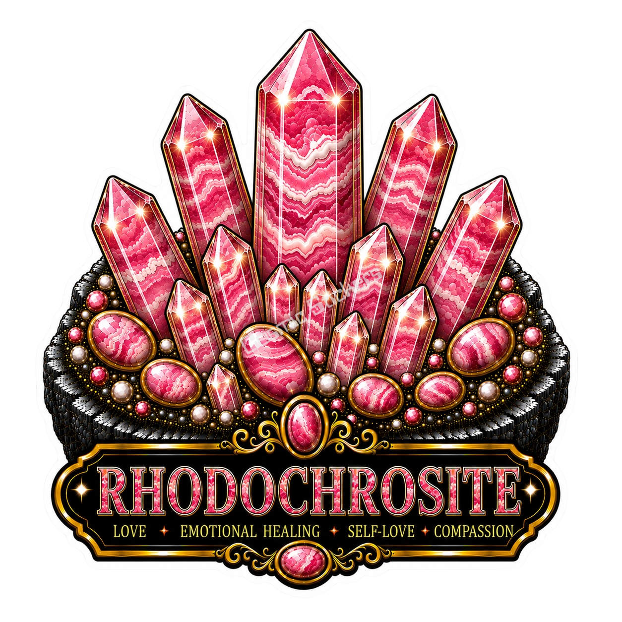 Crystal Meanings Collection - Rhodochrosite