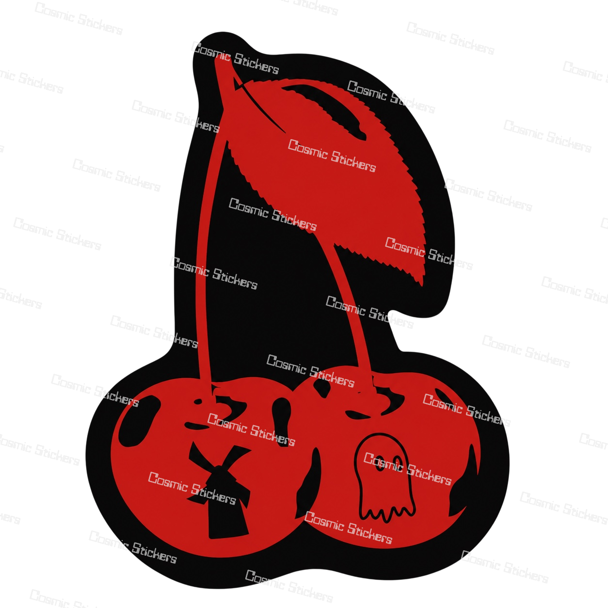 Dutch Bros Cherries | Dutch Bros Inspired Fan-Made Sticker