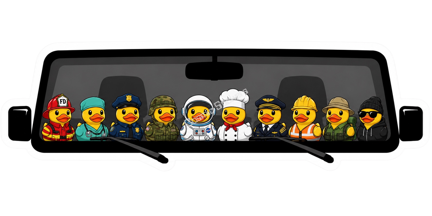 Jeep Rubber Ducks - Lineup #3