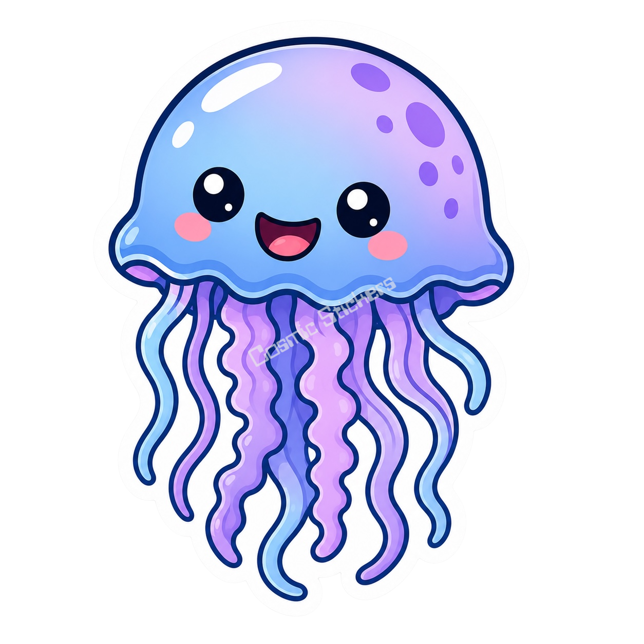 Cosmic Stickers - Jellyfish