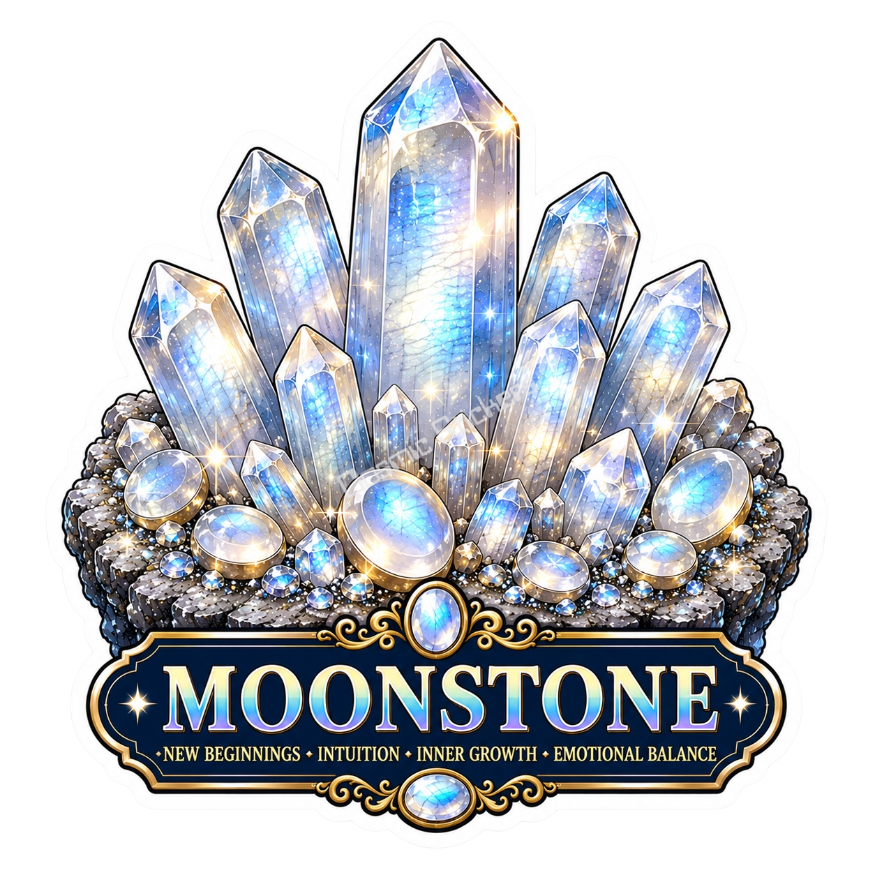 Crystal Meanings Collection - Moonstone