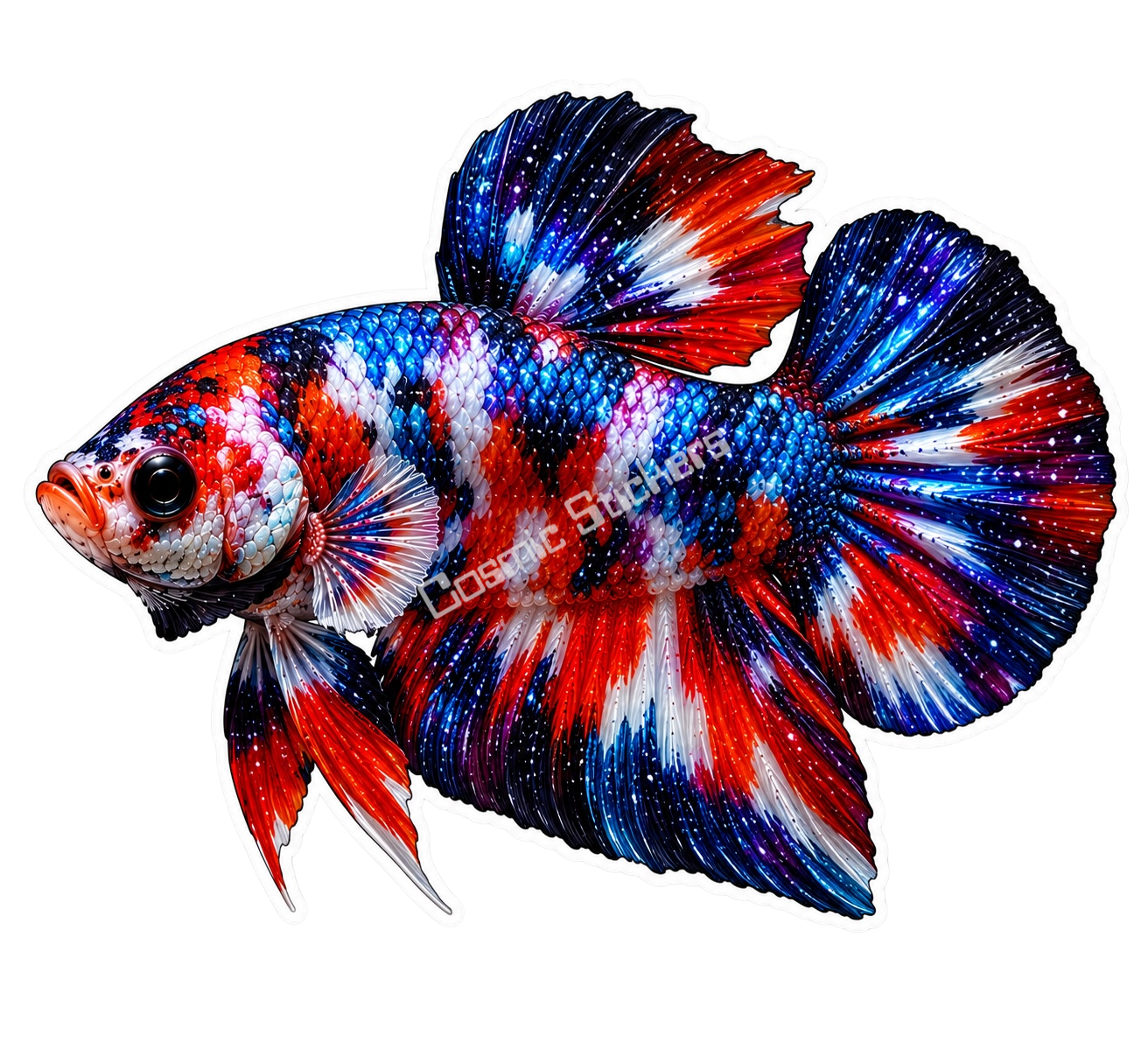 Aquarium Fish - Galaxy Koi Betta