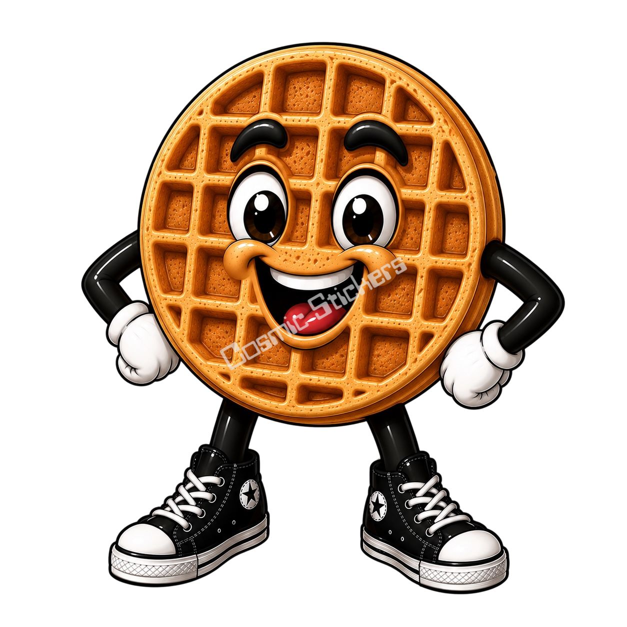 Cosmic Stickers - Waffle
